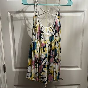 Funky floral romper
